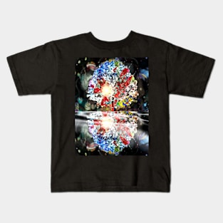 Night Tree Reflection Kids T-Shirt